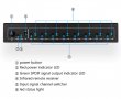 1X8 SPDIF Splitter TOSLINK Оптичен Сплитер за Цифрово Оптично Аудио 1Вход 8Изход LPCM2 DTS Dolby-AC3, снимка 4