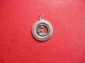 Сребърен медальон зодия Дева 925, снимка 4