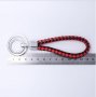 Плетен ключодържател - червено/черно , снимка 2
