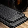 Samsung Galaxy A03 Удароустойчив Litchi Skin Калъф и Протектор, снимка 7