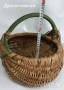  Кошници, панери, подноси, плетени, ракита, круша, съд, пикник, декорация, битов кът , снимка 15