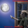 Нощна лампа Луна Tevo, С дистанционно, Стенна, снимка 9