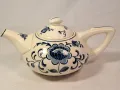 холандски порцеланов чайник 21/5, снимка 1