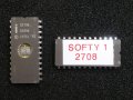 24-pin 8K EPROM 2708 памети с UV изтриване, снимка 2