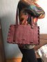 дамска  кожена чанта 3 в 1 - НОВА - цвят бордо , снимка 7