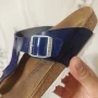 Birkenstock чехли  Gizeh Bs 1005301 Тъмносин номер 41, снимка 18