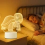  Холограмна 3D LED лампа-Костенурка , снимка 5