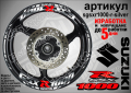 Suzuki GSX R1000 кантове и надписи за джанти sgsxr1000-r-yellow R 1000, снимка 4