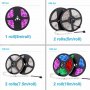 Premium RGB 5050 LED Лента за скрито осветление лед ленти 5 / 10 метра стая стаи, снимка 6