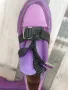 Обувки и чанта цвят лилав много яки, снимка 3