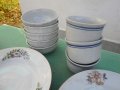 Български порцелан чинии,купи сосиера  37 части, снимка 12