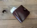 Ръчно изработен мъжки кожен портфейл , снимка 1