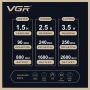 Комплект 3 в 1 VGR V-642 Машинка за подстригване, тример и самобръсначка с пълни аксесоари, снимка 3