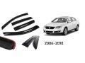 Ветробрани Външни за VW Passat B6 2006 - 2010 Предни и Задни Комплект 4 броя, снимка 1 - Аксесоари и консумативи - 40710837