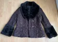 Дамско палто с паети - L/ XL, снимка 1