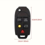Кутийка за ключ с 5 бутона за VOLVO C70 S40 S60 S70 S80 S90 V40 V70 V90 XC70 XC9, снимка 3