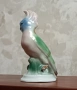 Порцеланова фигурка на папагал Какаду на Karl Ens Германия , снимка 7