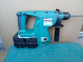 перфоратор Makita 28.8V ( 2х14.4V LXT) Li-Ion - SDS+ три функции, може  и зарядно и нови батерии, снимка 3
