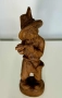 Винтидж фигурка дърворезба, снимка 2