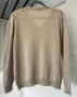Блуза/пуловер HESSNATUR топъл беж меринос, снимка 8