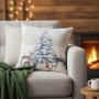 Коледни декоративни калъфки за възглавници – 7 уникални празнични дизайна, 45×45 см - 6бр в комплект, снимка 3