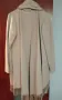 Палто/манто ZARA – бледо млечно бежово, L, снимка 3