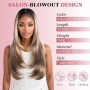 Нова Перука за Парти и Ежедневие, Висококачествена коса за жени прическа, снимка 2