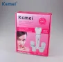 Епилатор Kemei 5 в 1 - Бръснене, Масаж, Почистване и Ексфолиране, снимка 5