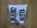 къси панталони calvin klein шорти гащета бански екип плажни летни оригинални мъжки бели S, снимка 3