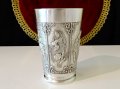 Чаша,халба от калай,ловна тема,350 мл. , снимка 4