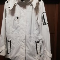 Бяло дамско яке, снимка 1 - Якета - 44004372