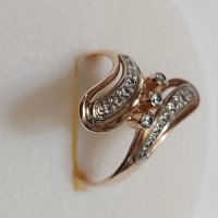 Златен руски пръстен , снимка 5 - Пръстени - 44117406