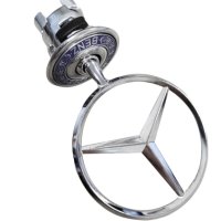 Емблема Мерник за преден капак за Мерцедес Mercedes C / E / S - Class W202 W203 W210 W211 W220 W221, снимка 3 - Аксесоари и консумативи - 43283848