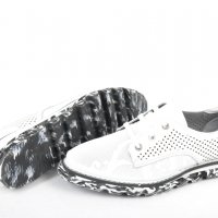 Бели дамски обувки от естествена кожа с перфорация 35 до 42!, снимка 4 - Дамски ежедневни обувки - 40182400