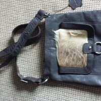 чанта от естествена биволска ръчна изработка тосканска кожа.unisex , снимка 1 - Чанти - 27979920