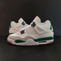 Nike Air Jordan 4 Retro Pine Green Original Нови Оригинални Мъжки Обувки Кецове Маратонки Размер 44 , снимка 1 - Кецове - 40328259