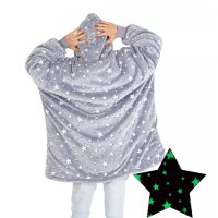 Детско светещо меко одеяло с ръкави, снимка 2 - Други - 43367184