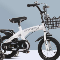 Детски велосипеди с противоплъзгащи се гуми и светещи помощни колела., снимка 1 - Велосипеди - 44852875