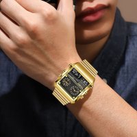 FOXBOX кварцов часовниk модел 2023, с японски кварцов механизъм, уникален дизайн , снимка 10 - Мъжки - 40438738