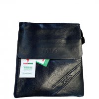 Топ Цена кожена чанта Polo Black, снимка 2 - Чанти - 37096240