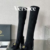 Versace (реплика) 55, снимка 6 - Дамски ботуши - 43675242