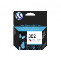 Глава за принтер HP 302 Tri-color,три-цвята F6U65AE Оригинална мастило за HP Officejet Pro 1110 2130, снимка 1 - Консумативи за принтери - 28778434