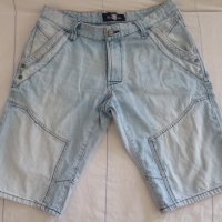 Мъжки дънкови къси панталони - L, снимка 1 - Панталони - 37651657