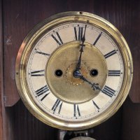 стар стенен часовник - будилник - рядък, снимка 4 - Антикварни и старинни предмети - 43867099