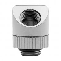 Част за охладител EK-Quantum Torque Rotary 45° - Nickel, adapter fitting SS30378, снимка 1 - Други - 40233251