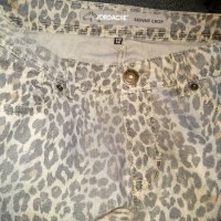 Еластични дънки в леопардов принт "Jordache" / голям размер, снимка 7 - Дънки - 28129968