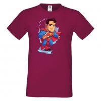 Мъжка тениска DC Superman Star Wars Игра,Изненада,Подарък,Геймър, , снимка 14 - Тениски - 36808493