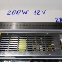 200W, 12Vdc, 16,5A Импулсно захранване - стабилизатор на напрежение, снимка 1 - Друга електроника - 32730126