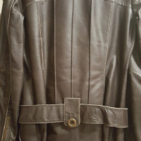 Уникален модел кожено яке, марка VERO MODA, снимка 3 - Якета - 36527477