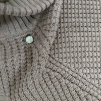 g-star slide cape knit wmn s/less - страхотно дамско пончо, снимка 6 - Жилетки - 26934150